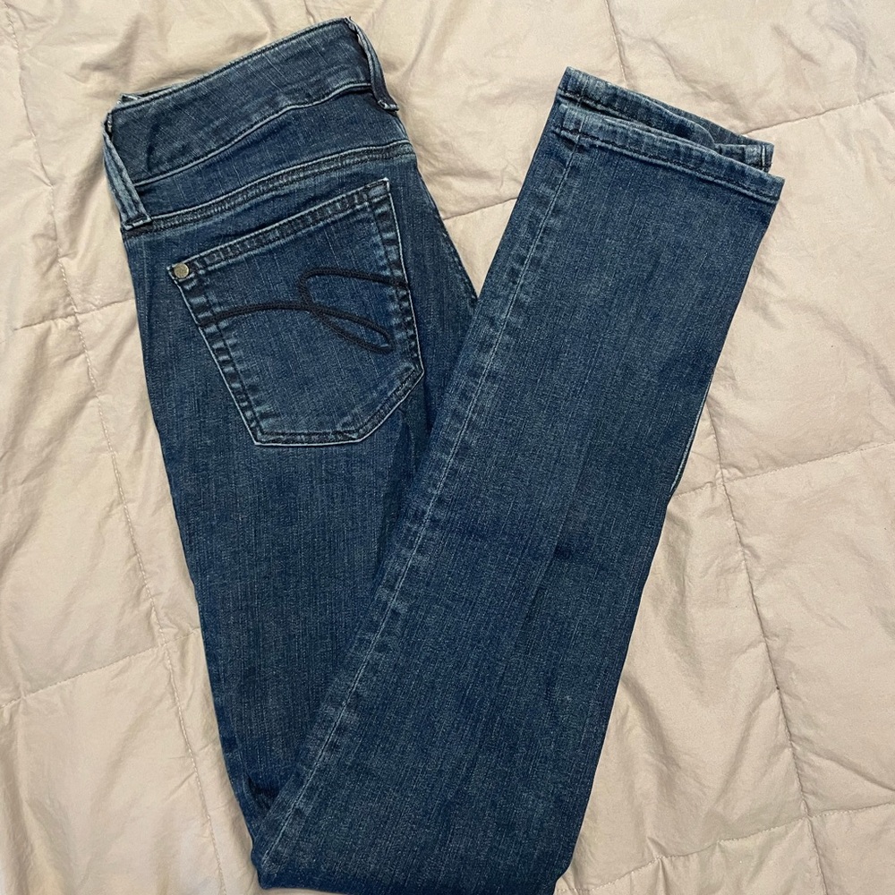 Miraclebody Jeans Straight Leg Dark Wash size 4